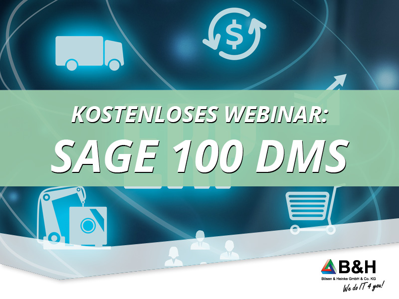 Kostenloses Webinar Sage 100 DMS am 23.05.
